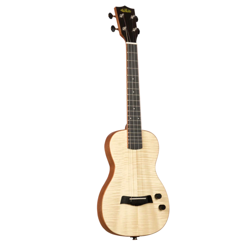 KALA Flame Maple elektriskā Tenora izmēra Ukulele