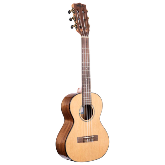 Kala 6. stīgu ukulele Gloss Solid Cedar Top Acacia + Soma