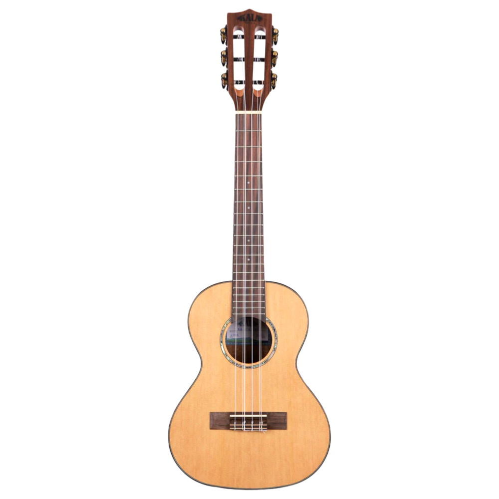 Kala 6. stīgu ukulele Gloss Solid Cedar Top Acacia + Soma
