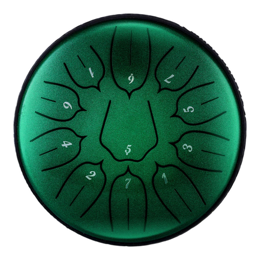 ZVANGA Lotus drum 6" Jewel Green 11 notis D mažors