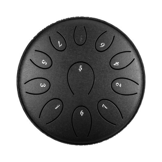 ZVANGA Lotus drum 6" Melna 11 notis D mažors