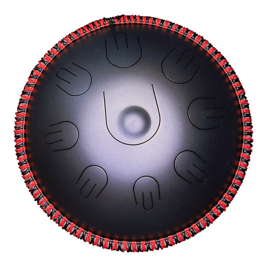 Hluru Handpan ZVANGA 14" 9 notis D Kurd 432Hz