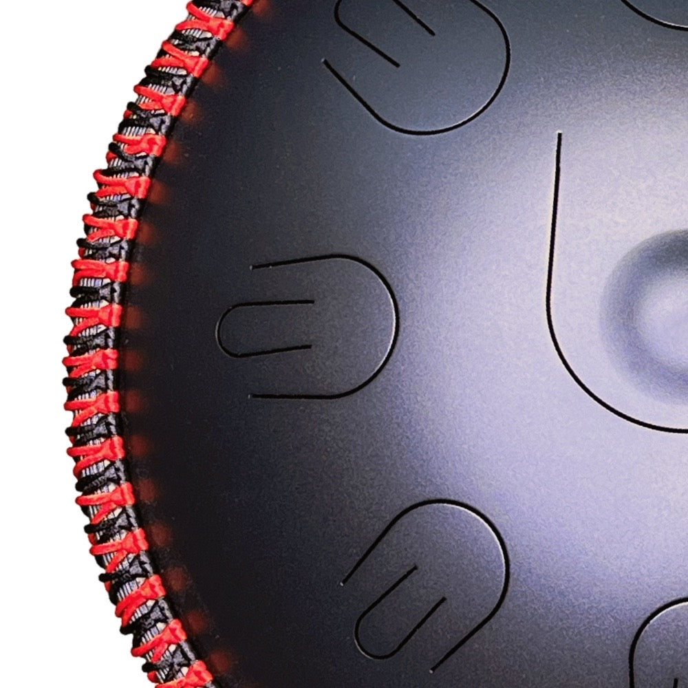 Hluru Handpan ZVANGA 14" 9 notis D Kurd 432Hz