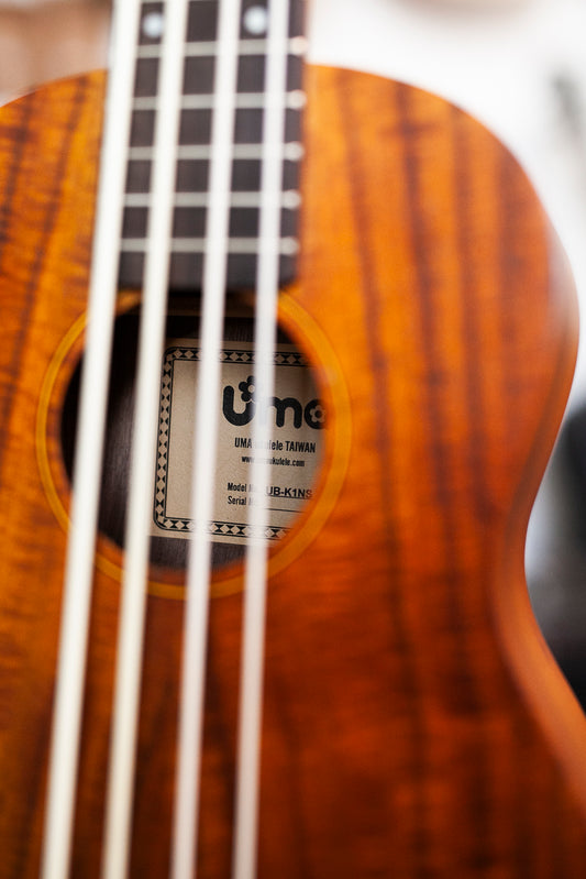 UMA ukulele bass UB-K1NS Basa ukulele
