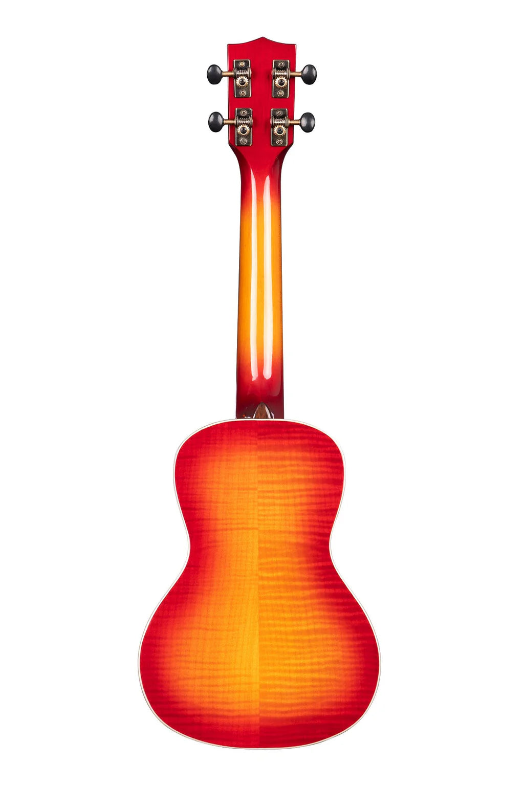 Kala Maple Cherry Burst Koncerta izmēra Ukulele
