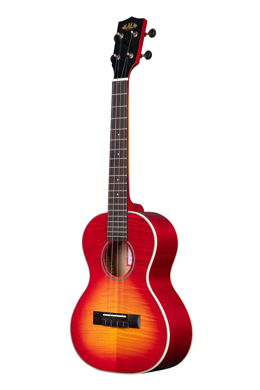 Kala Maple Cherry Burst Tenora izmēra Ukulele