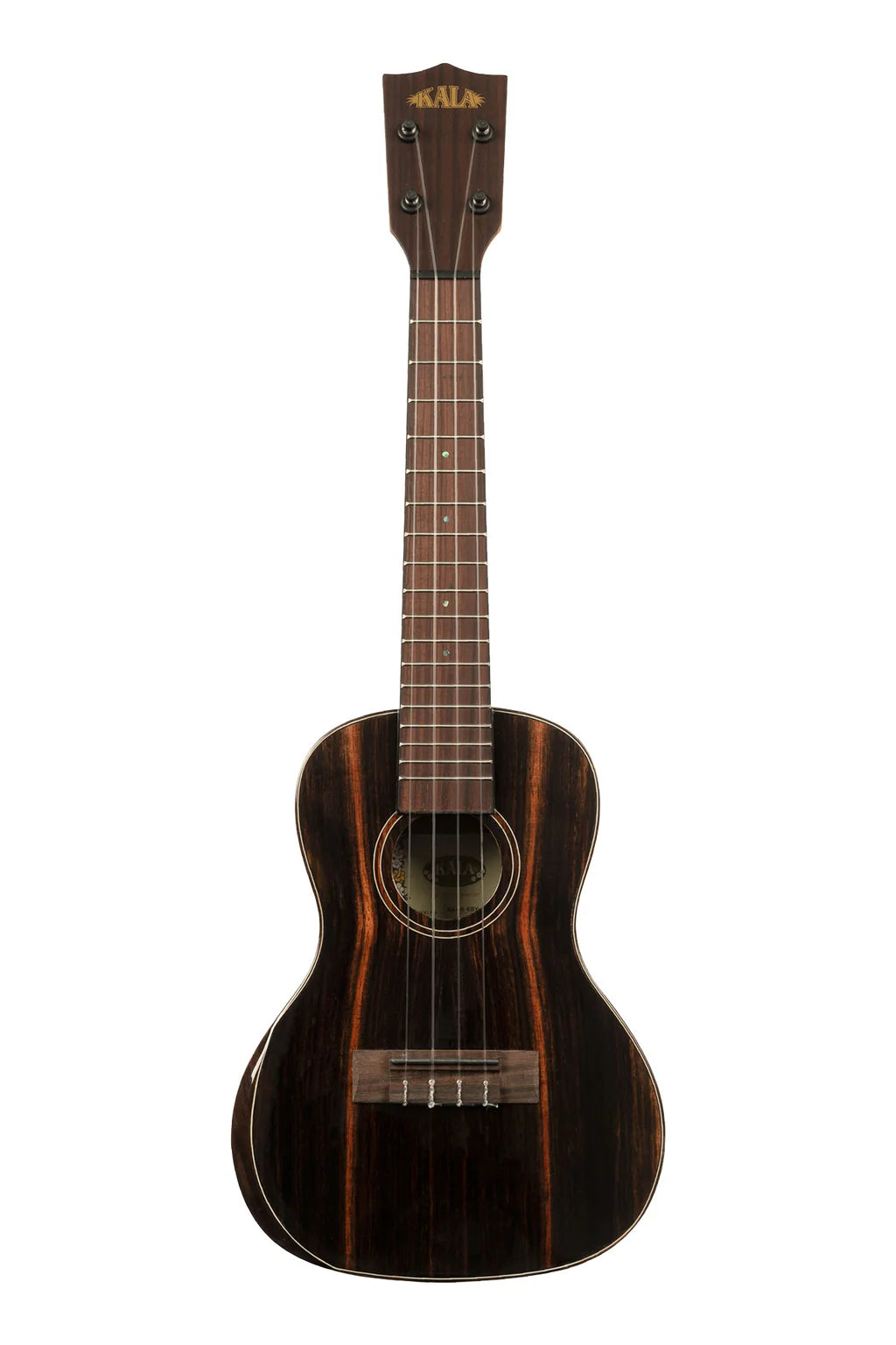 Kala KA-PX-EBY-C Premier Koncerta izmēra Ukulele - Exotic Ebony