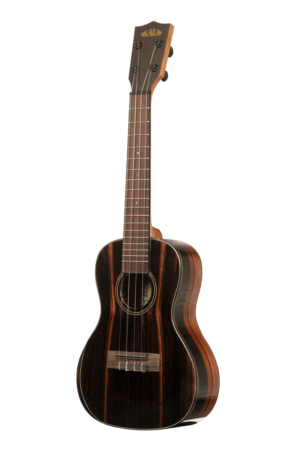 Kala KA-PX-EBY-C Premier Koncerta izmēra Ukulele - Exotic Ebony