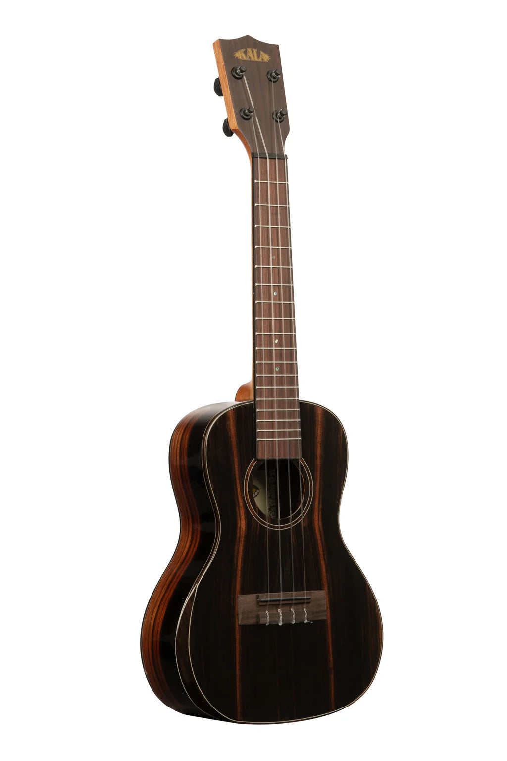 Kala KA-PX-EBY-C Premier Koncerta izmēra Ukulele - Exotic Ebony