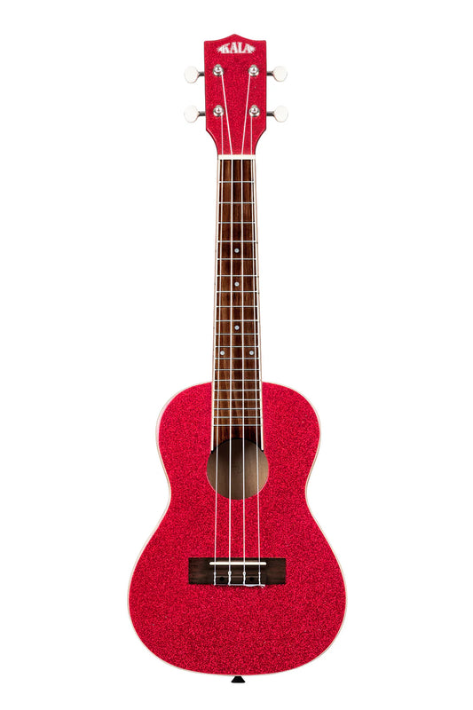 Kala Sparkle Red Koncerta izmēra Ukulele