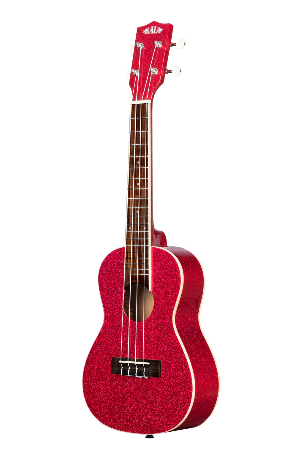 Kala Sparkle Red Koncerta izmēra Ukulele