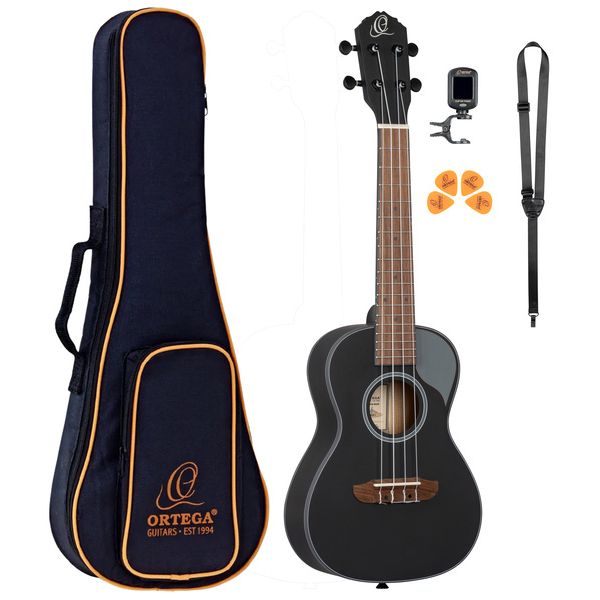 Ortega Koncerta izmēra Ukuleles komplekts