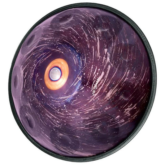 Handpan Neutron Star - D Minor 10 Notes Eternal Memorial 22" D Kurd (Re Minors) Nitride Steel + Soma