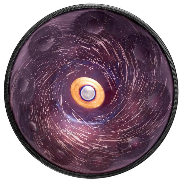Handpan Neutron Star - D Minor 10 Notes Eternal Memorial 22" D Kurd (Re Minors) Nitride Steel + Soma