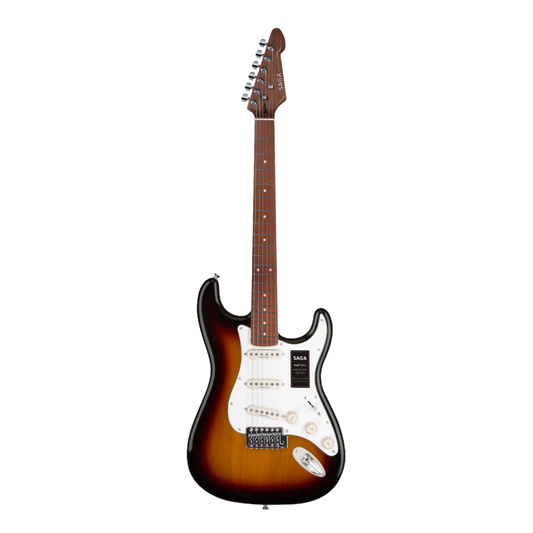 Elektriskā ģitāra SAGA SMF1314 SB (SSS) Electric Guitar Sunburst