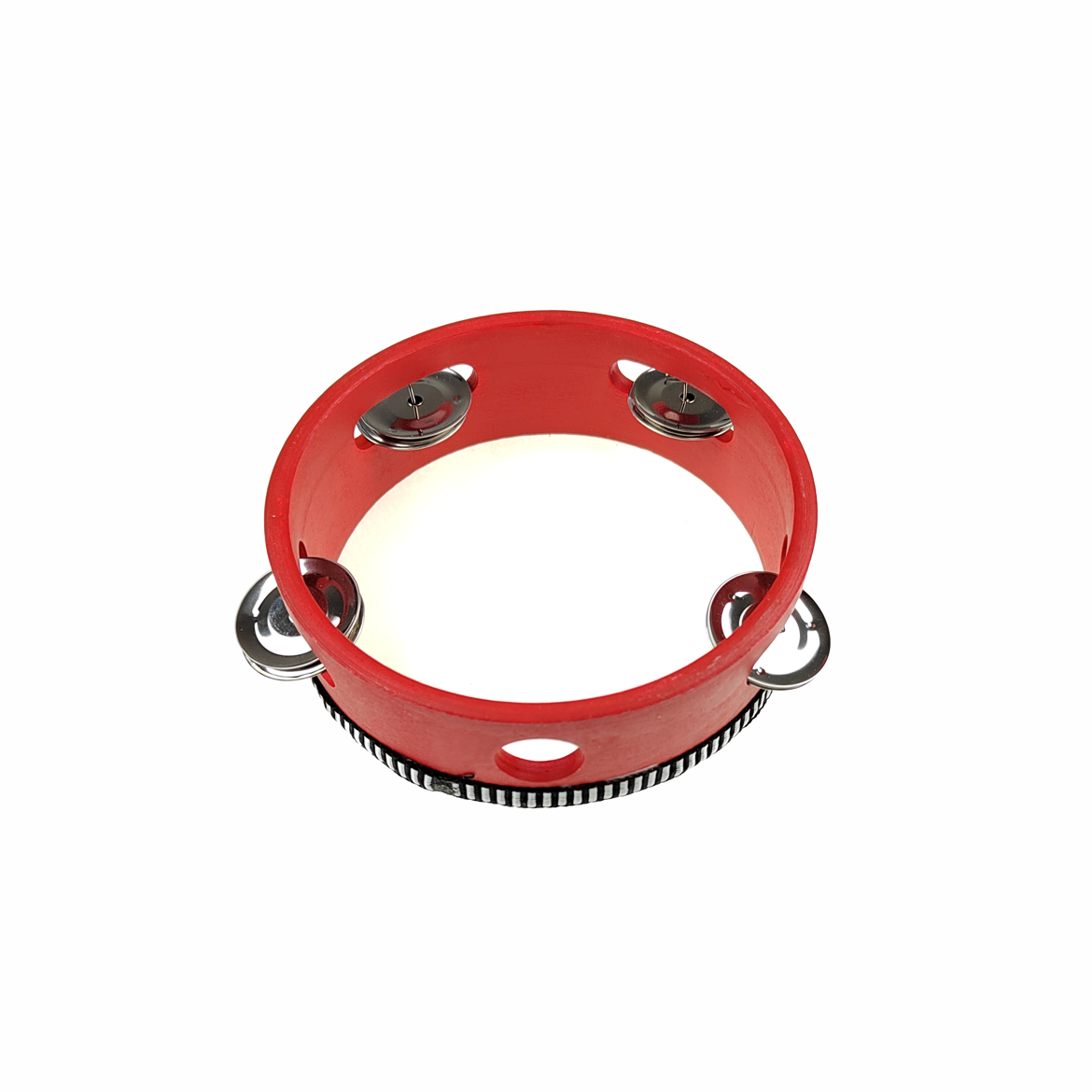 Tamburīns Bērniem Sarkans 15cm