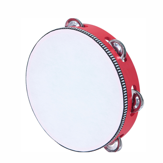 Tamburīns Bērniem Sarkans 20cm