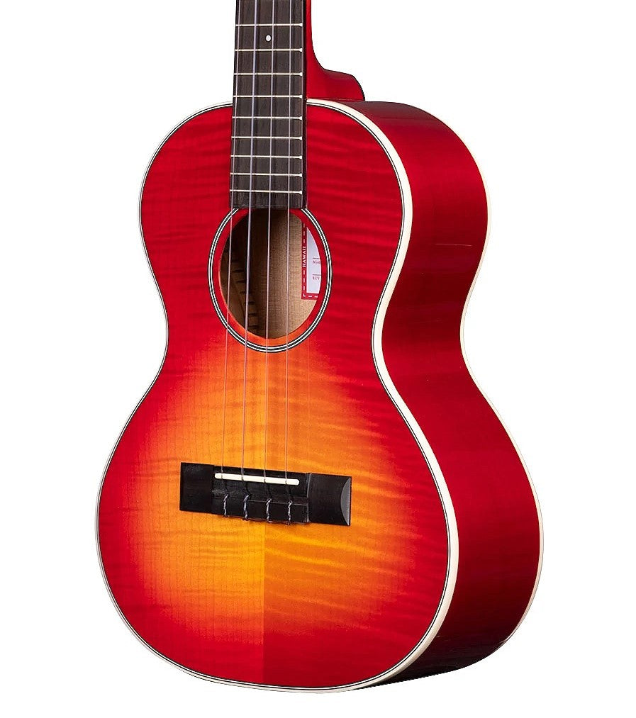 Kala Maple Cherry Burst Tenora izmēra Ukulele